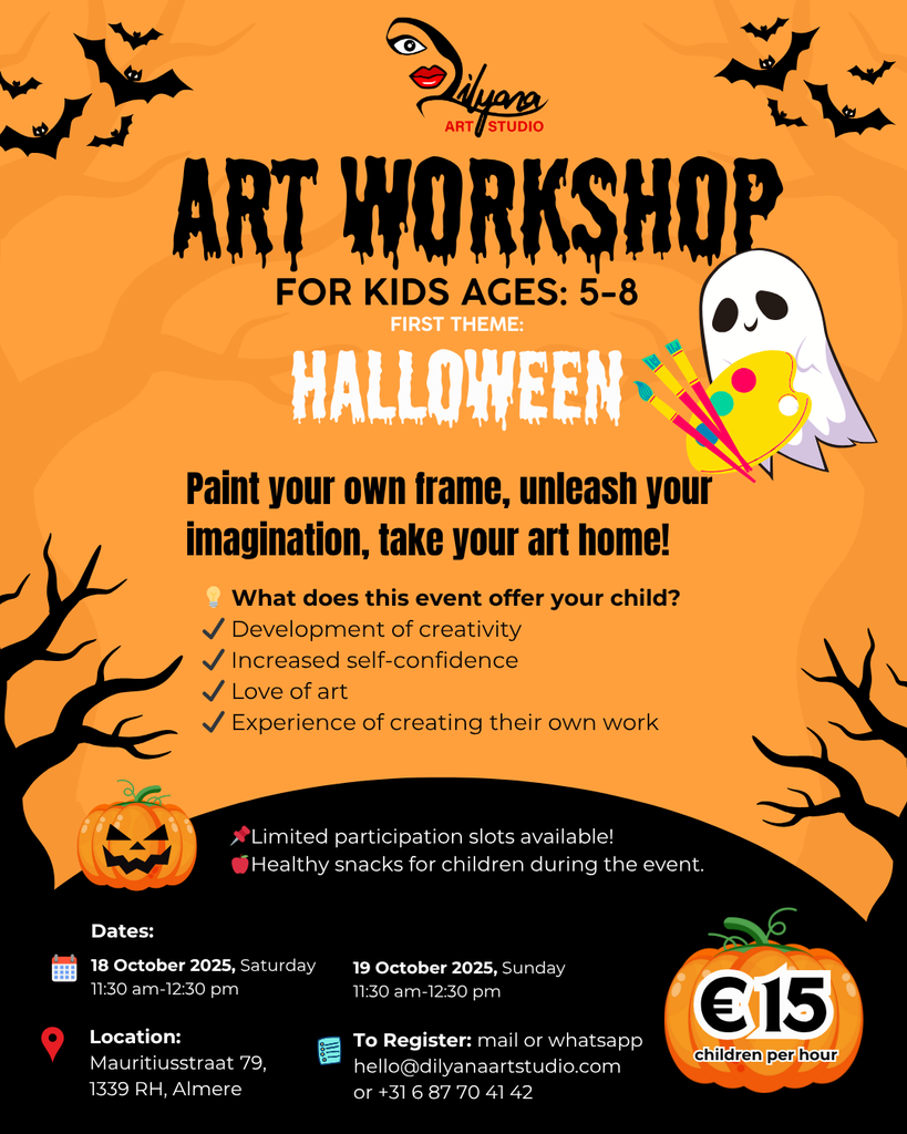 Halloween Art Workshop!